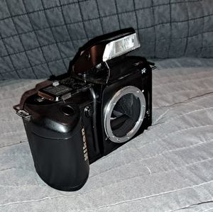 Nikon N4004AF Film Camera and Camera Bag